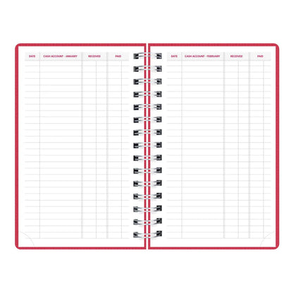 DuraFlex Daily Appointment Planner - Raspberry
