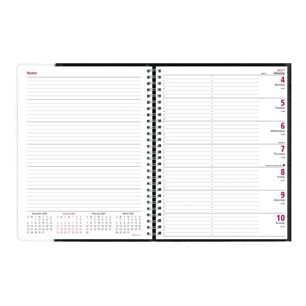 Weekly Pre Vu Planner English