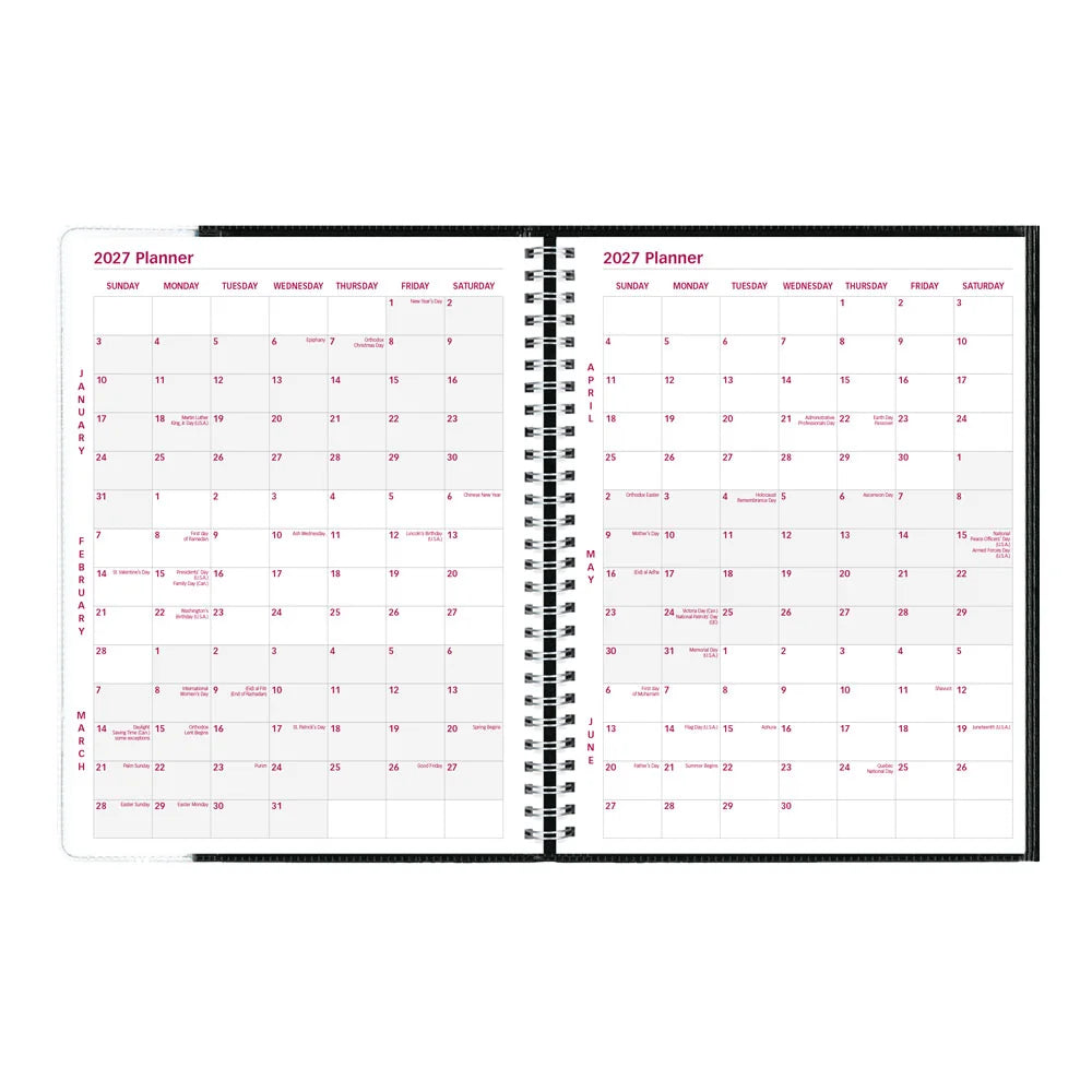 Weekly Pre Vu Planner English