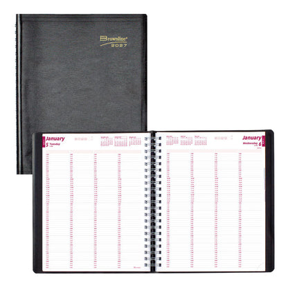 Essential 4-Person Appointment Book - Black - JA Riollano