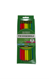 LAPIZ TICONDEROGA #2 NEON PQT.10
