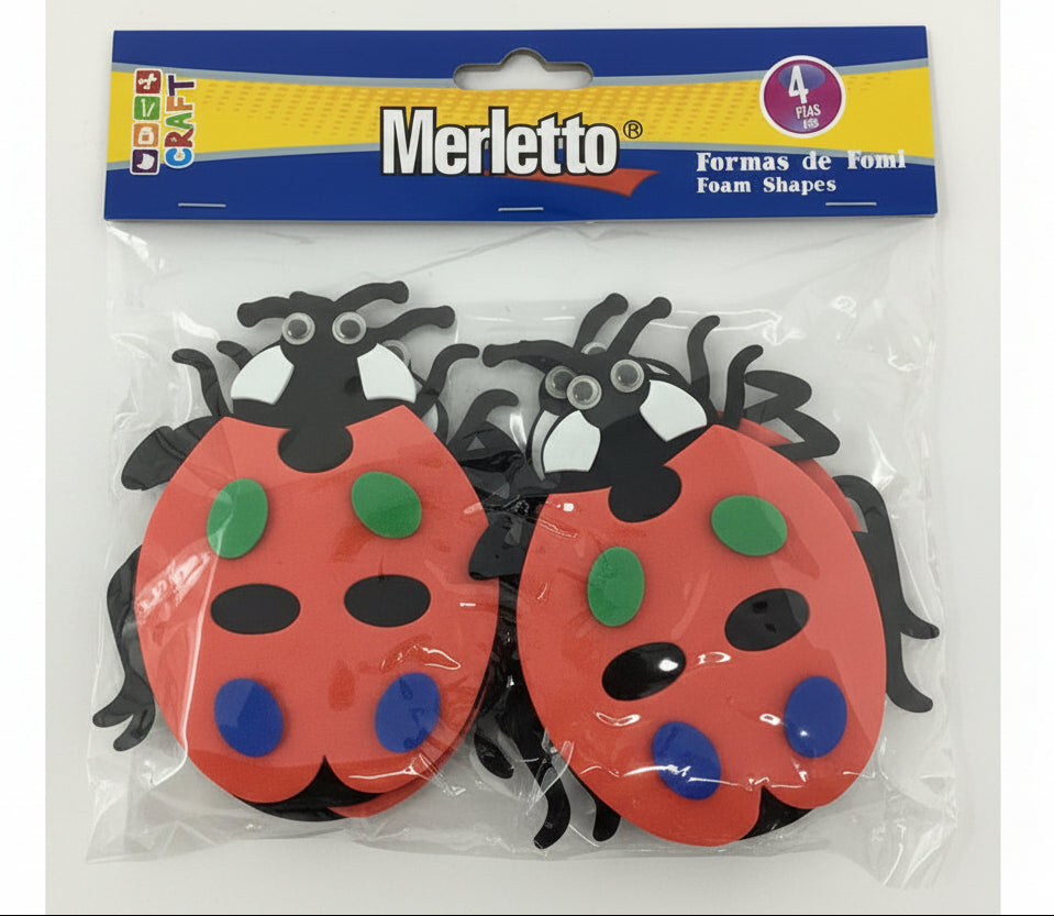 Formas Foamy Insectos 3D | 4PCS