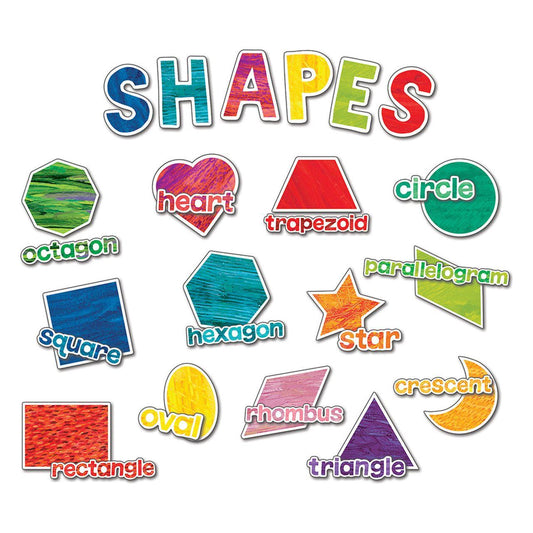 WORLD OF ERIC CARLE SHAPES MINI BULLETIN SET
