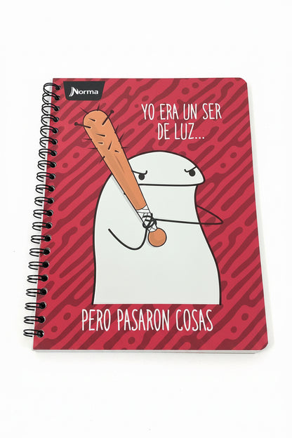 LIBRETA ARGOLLADA 1 MAT TN MEMES 160 PAG. GRANDE