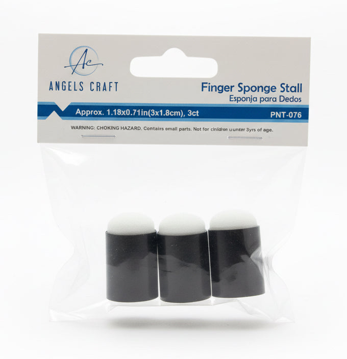 Finger Sponge Stall | Esponja para dedos, 3ct