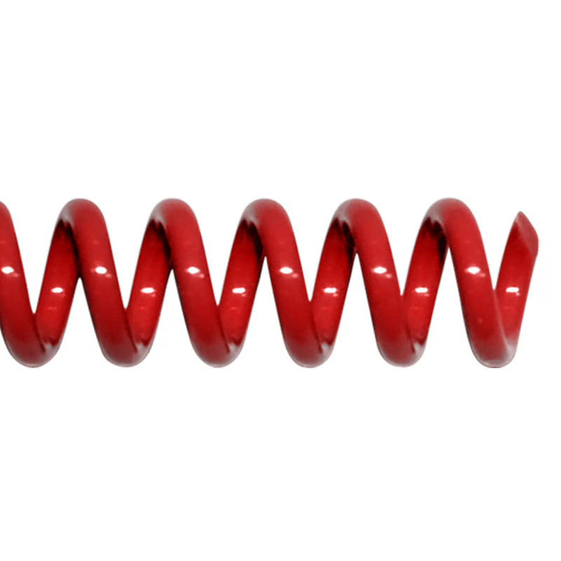 PLASTIC COIL BINDING RED 1-1/2" (38MM) 50 PC