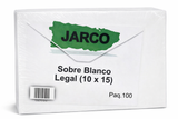 Sobre Blanco Legal 10 X 15 | PQ 100