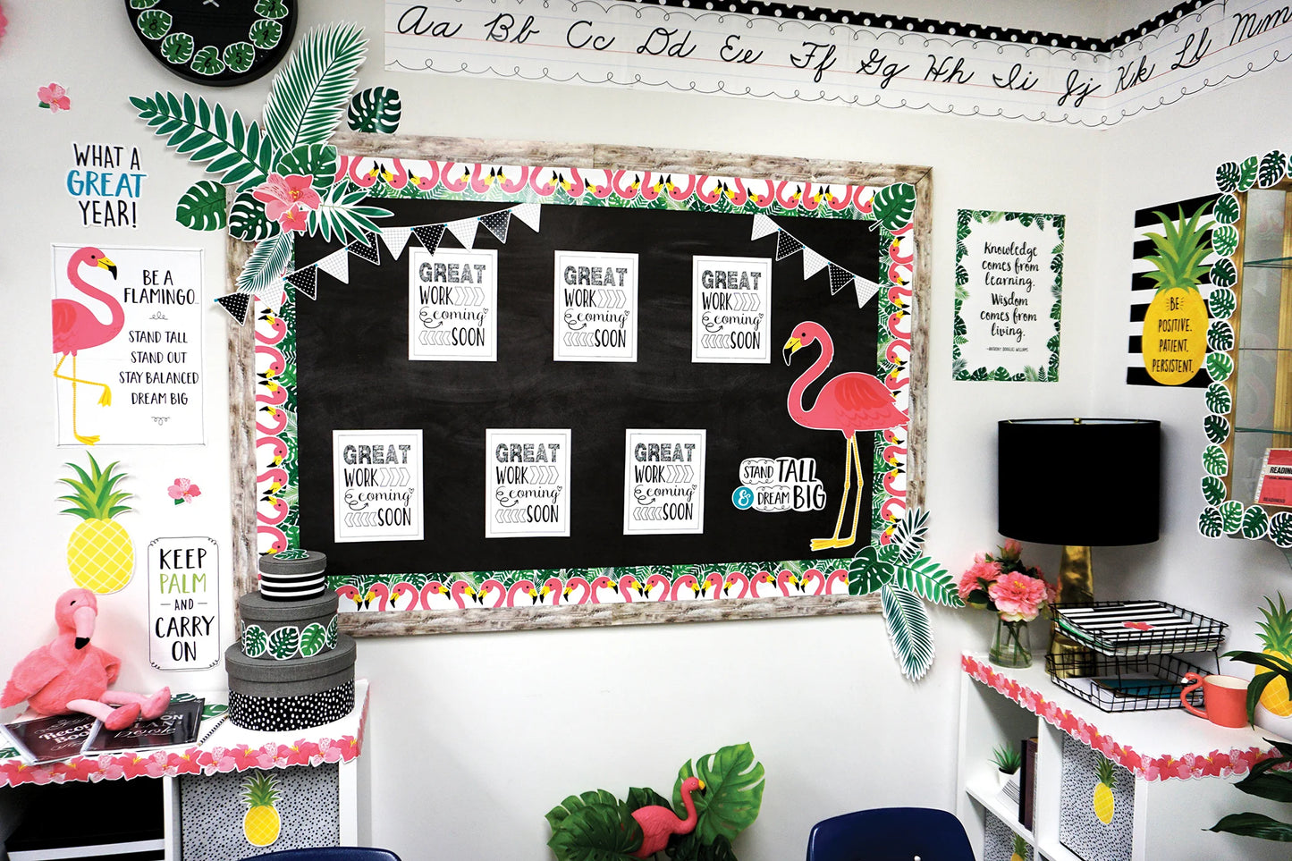 Pink Blooms EZ Border