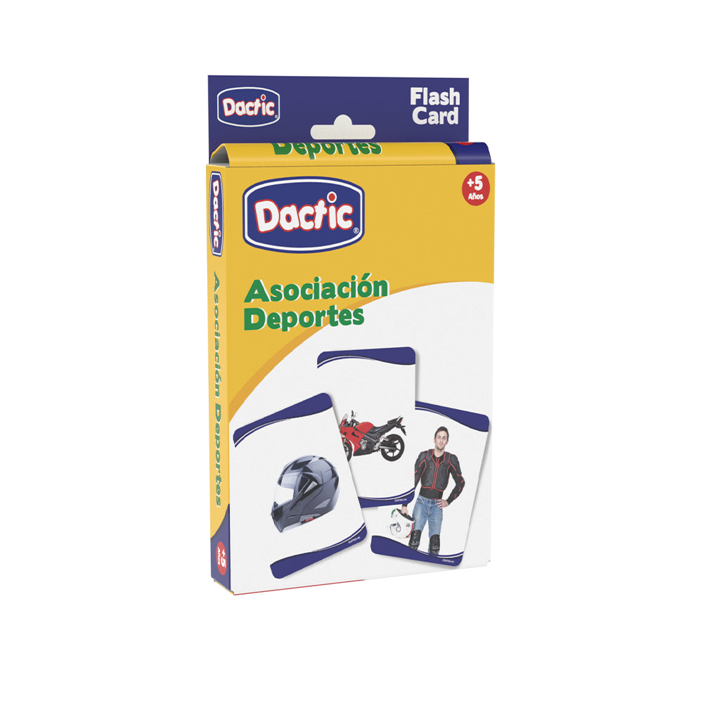 FLASH CARD ASOCIACIÓN DEPORTES