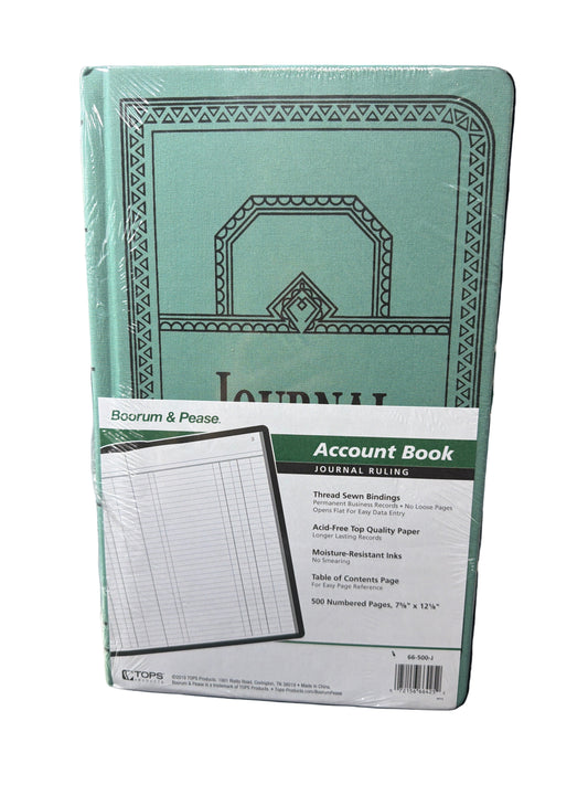 BP JOURNAL BOOK #66-500-J