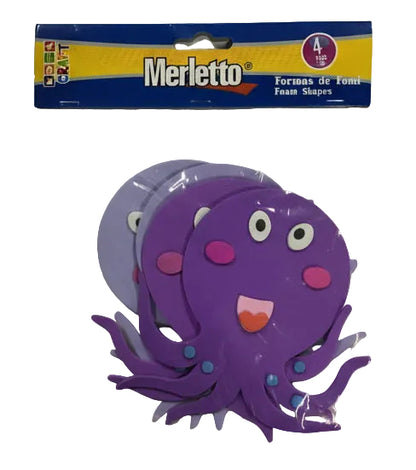 Formas Fomie Animales Del Mar | 4 pcs