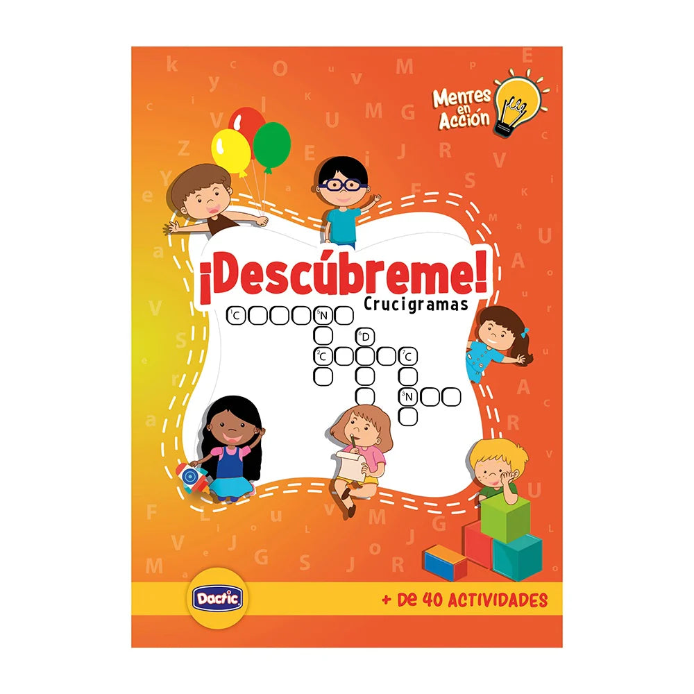 Libro de Aprendizaje Descubreme Crucigrama 50 paginas