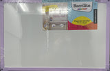 PIZARRA BLANCA 16X24 BORDE LILA