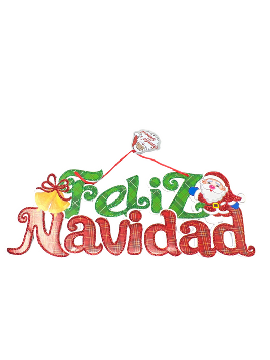 PLAQUE FELIZ NAVIDAD