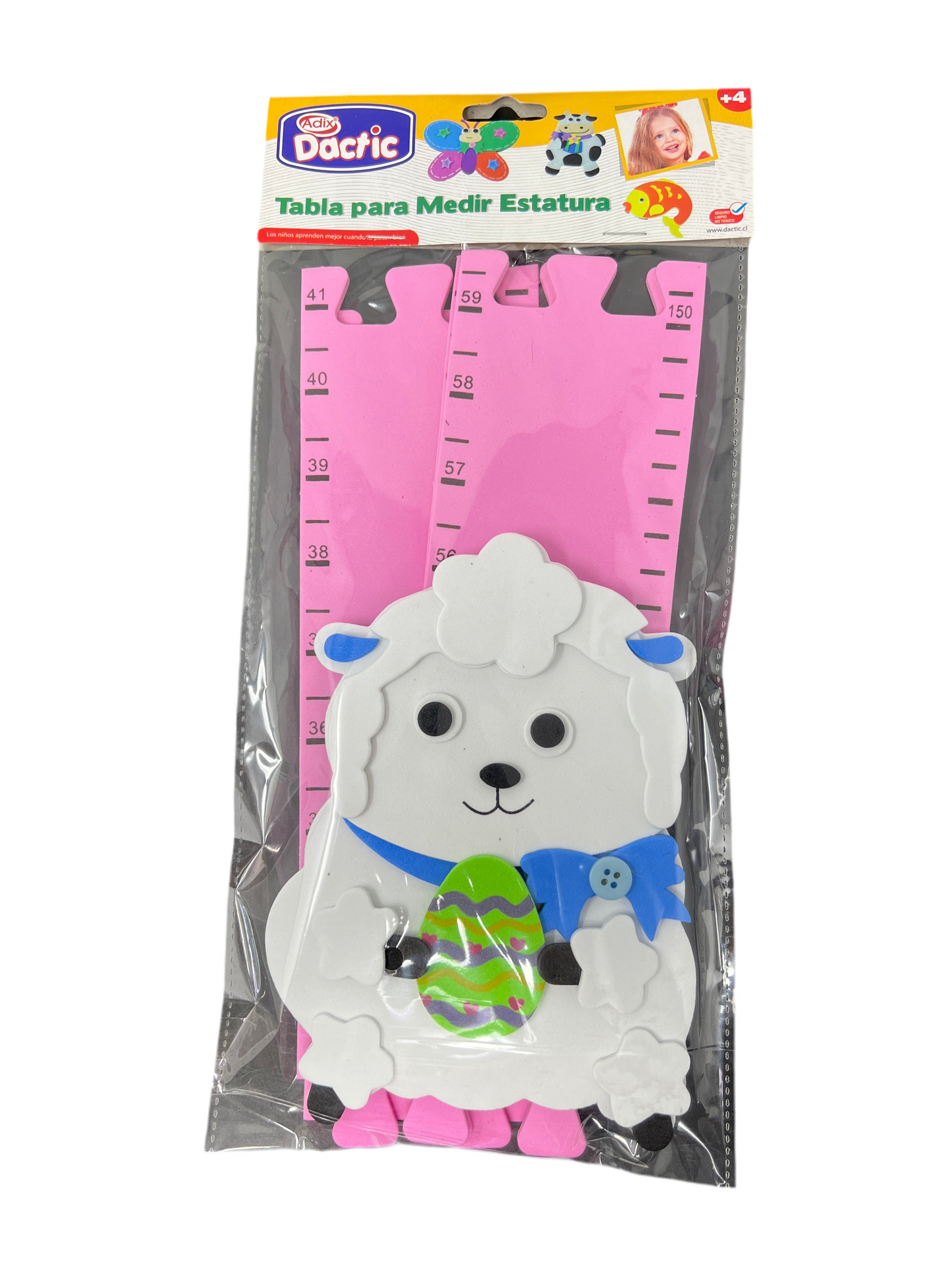 TABLA ESTATURA OVEJA GOMA EVA