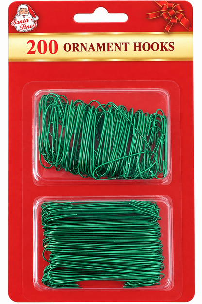 Metal Hook Green 200pc - JA Riollano