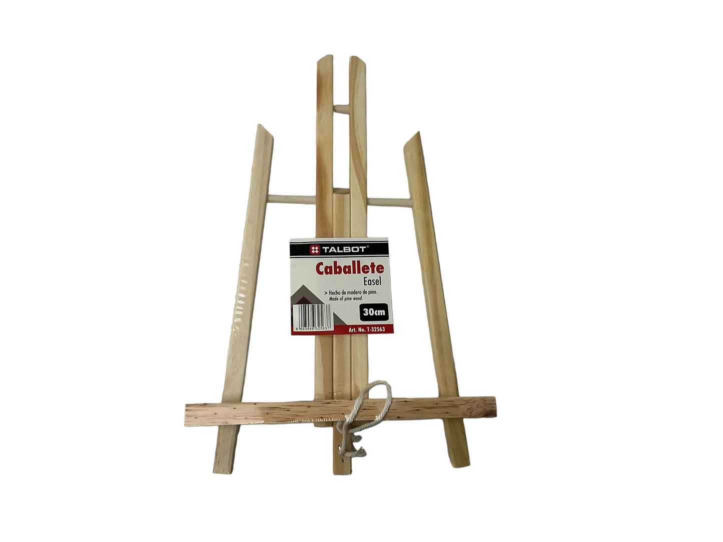 Caballete de madera 30 cm