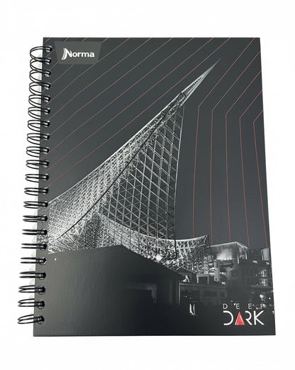 Libreta Argollada Deep Dark Gde 10 Sub. Durabook 400 PG