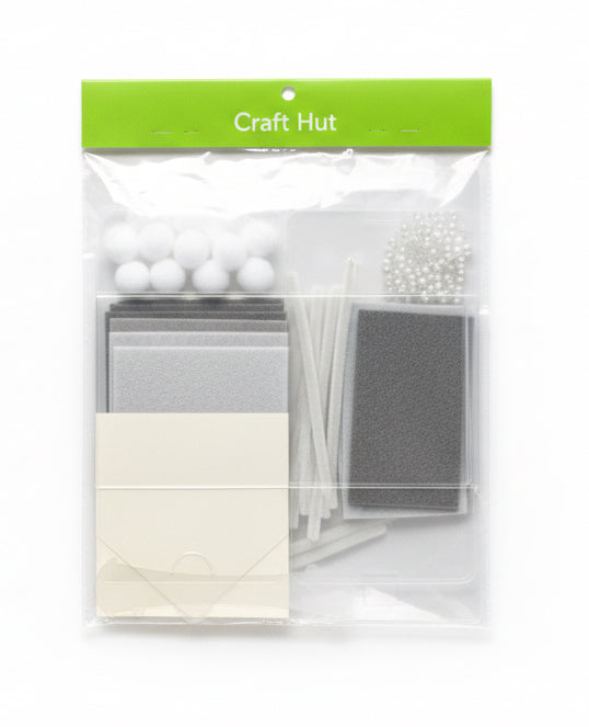 PVC CLEAR CUBE BOX WITH HANDLE 6X6IN 3PCS