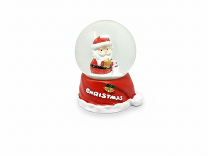 SNOW GLOBE EGZ75 9CM 6PC DISPLAY