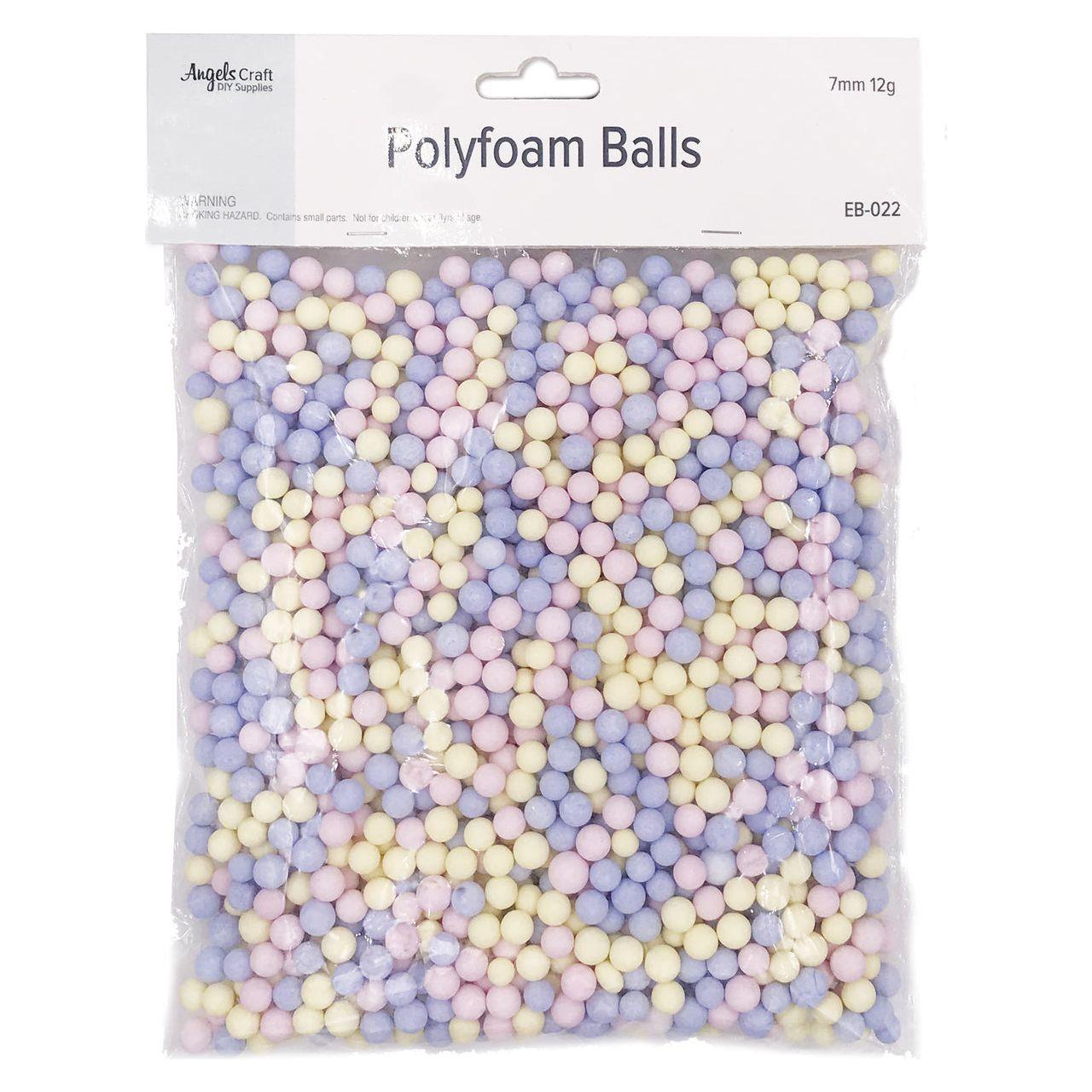 Polyfome Tree POLYFOAM BALLS MULTI-COLORS PASTEL SMALL 7MM 12G – JA Riollano Co, Inc ...