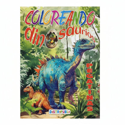 Coloreando Dinosaurios