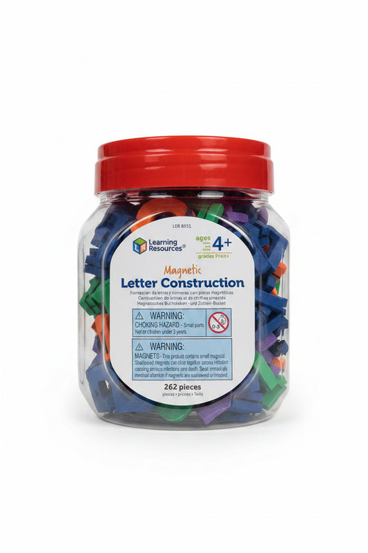 Magnetic Letter Construction