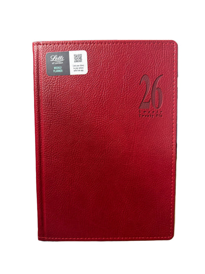 Weekly Planner Red