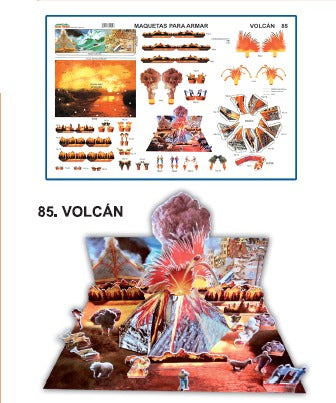 MODELO MAQUETA VOLCAN