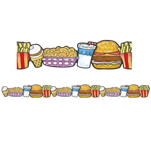XW DECO TRM FAST FOOD
