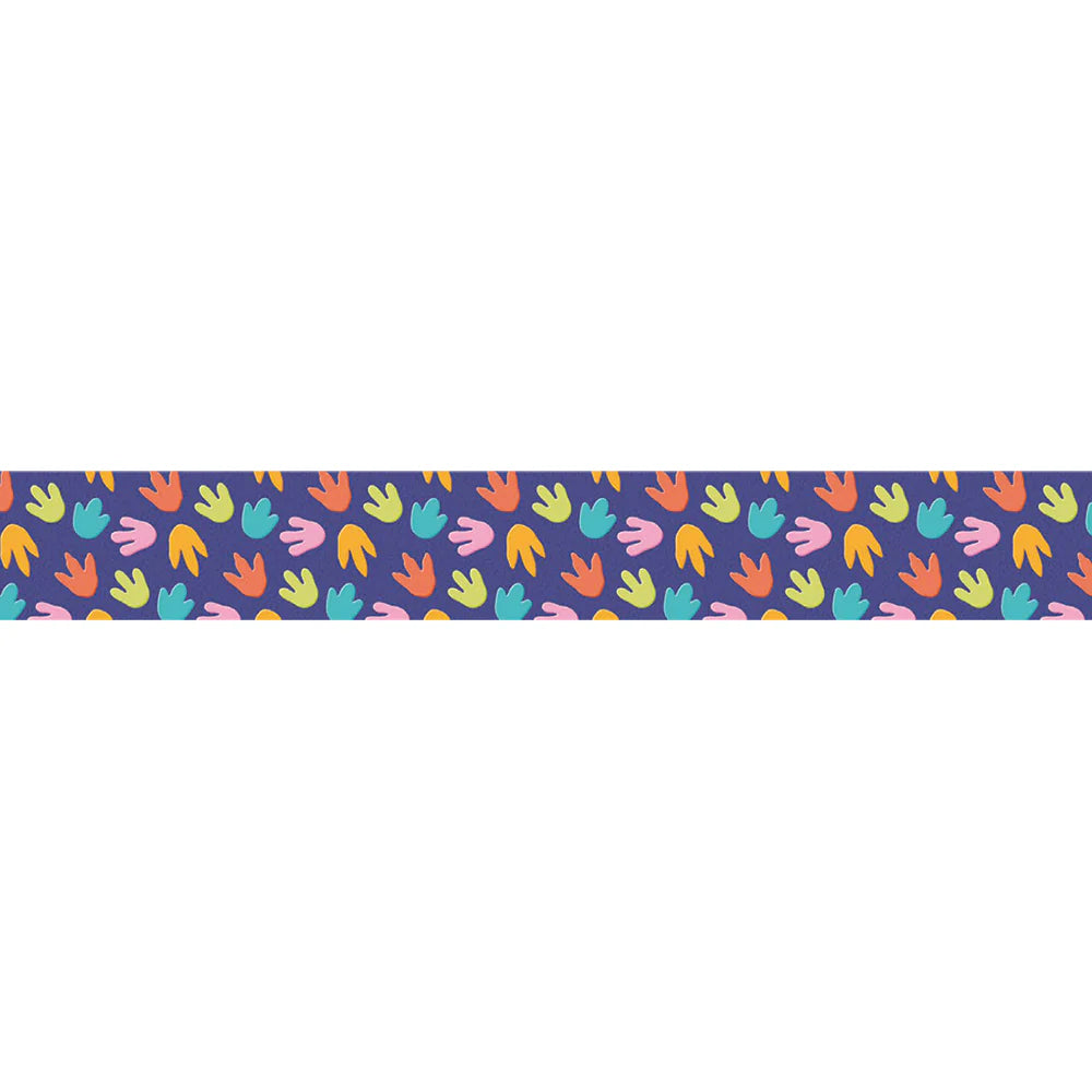 Deco Trim Dino Quest Colorful Tracks