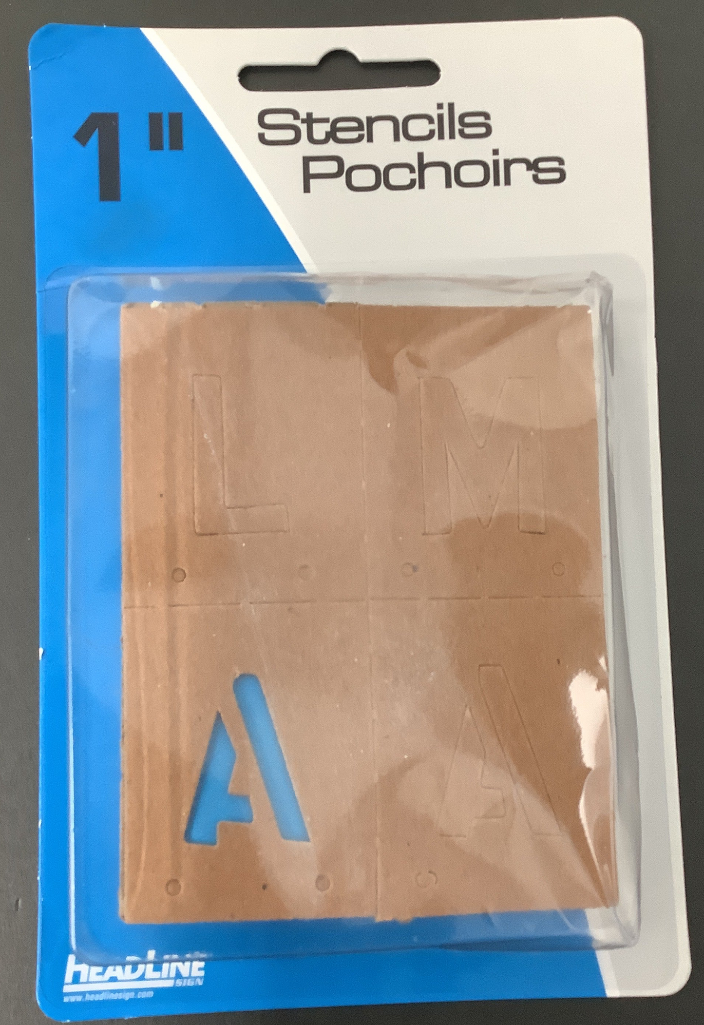 STENCIL LETTERS & NUMBERS 1"