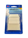 ULTRA TABS 2"X1-1/2" 24 REPOSIOTIONABLE WHITE TABS