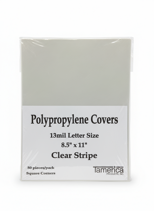 COVER CLEAR STRIPES 13M 50 PC