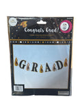GRADUATION METALLIC TASSEL BANNER