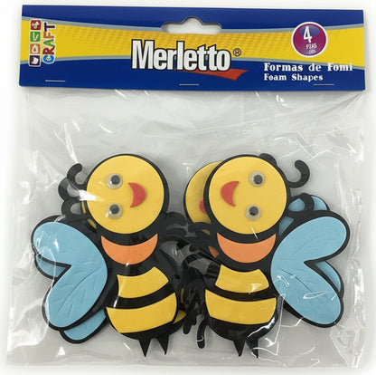Formas Foamy Insectos 3D | 4PCS