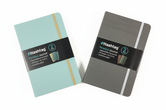 #Hashtag Personal Journal | 2 Pack |  8 X 5.25