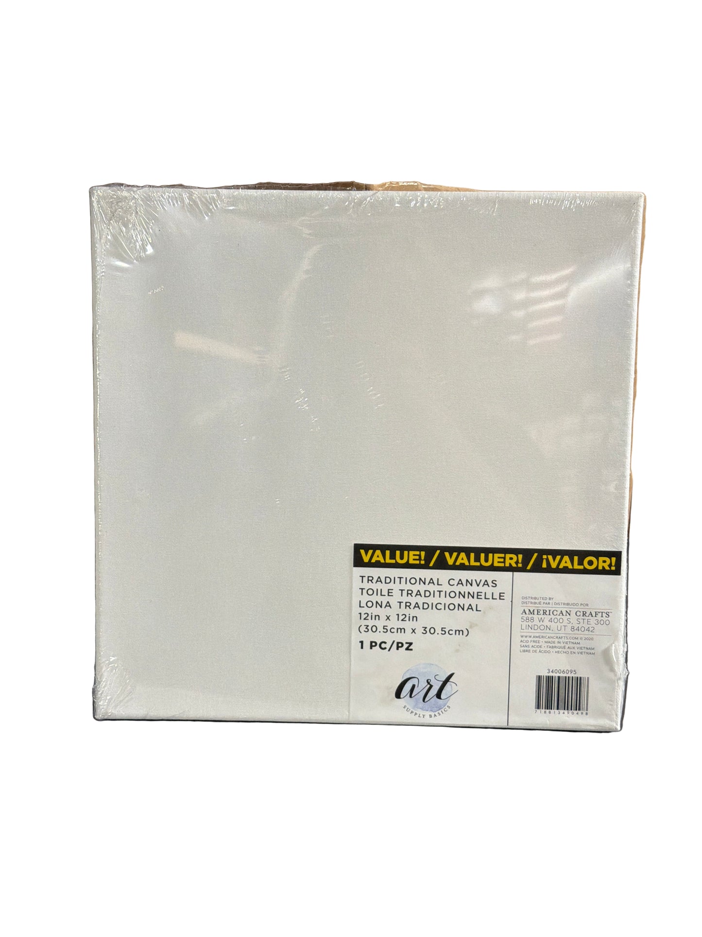 CANVAS TRADITIONAL 12X12