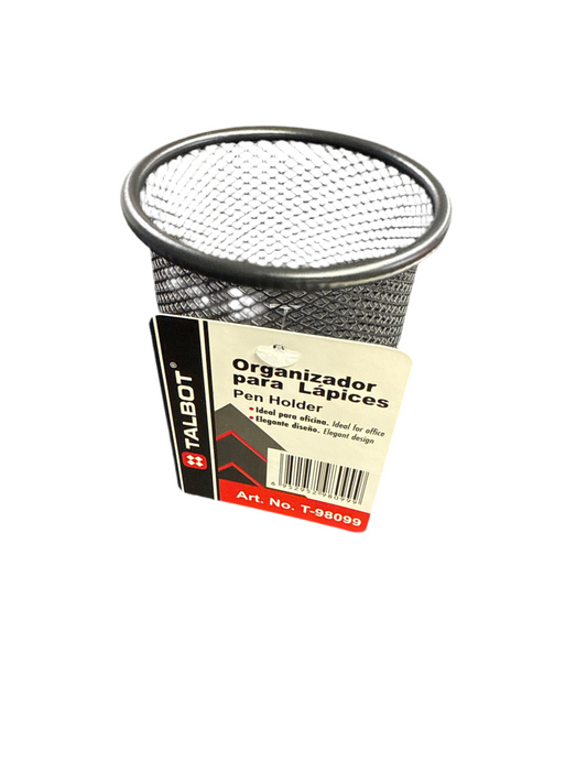 MESH: PEN HOLDER, NEGRO