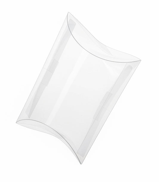 PVC Clear Pillow Favor Box 4.92 X 3.74 X 1.18 IN.