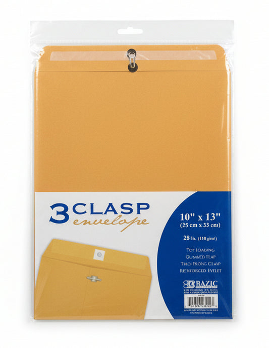 CLASP ENVELOPE | 10" X 13" | PQT.3