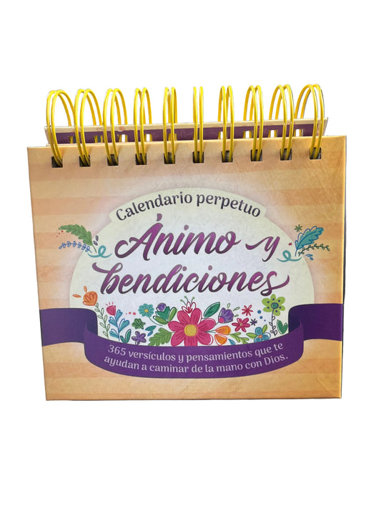 Calendario Escritorio Argollado 2026 | Amarilla