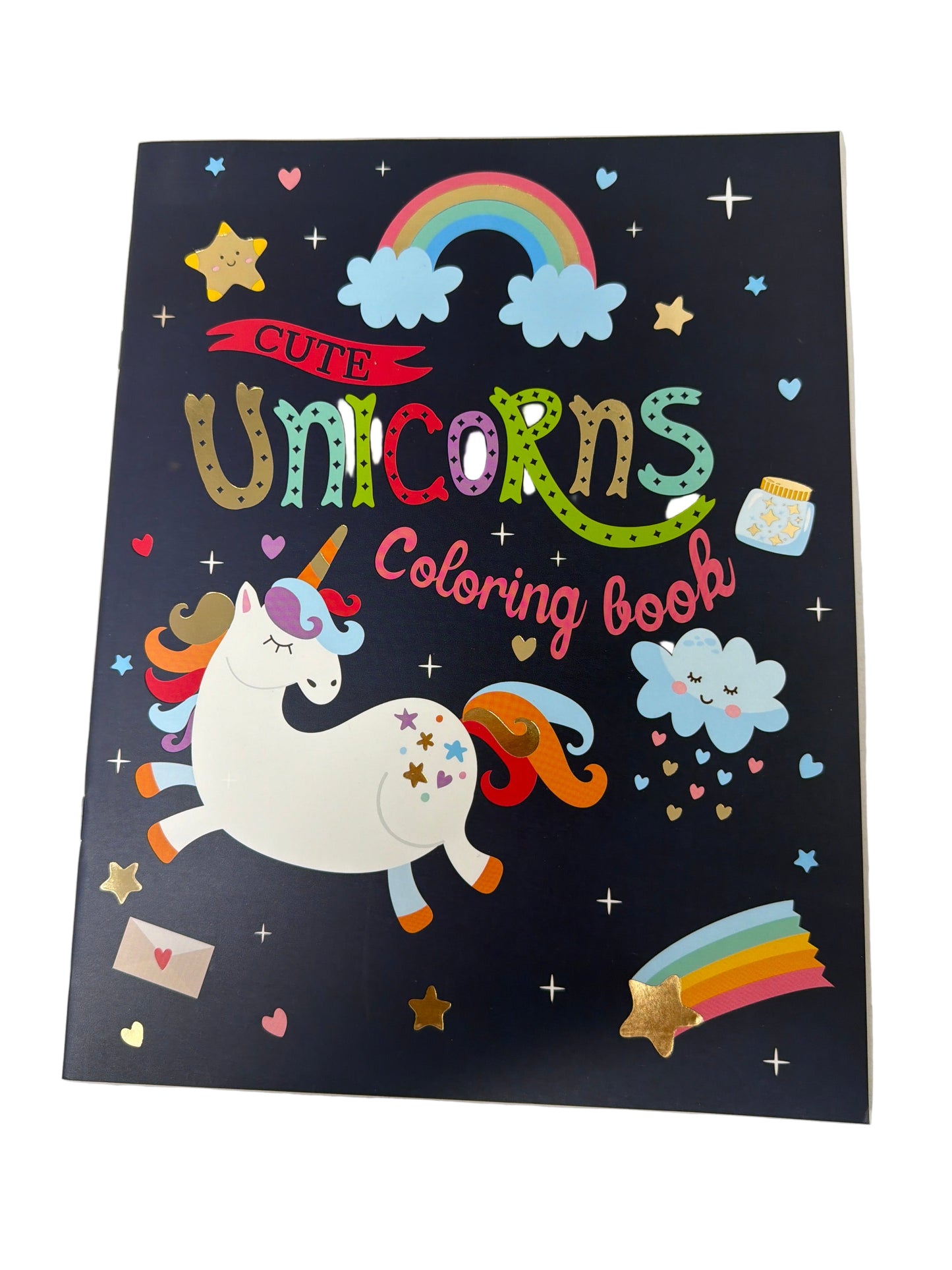 UNICORNS COLORING BOOK