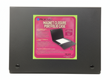 PROFOLIO MAGNET CLOSURE PORTFOLIO CASE 8.5X11 BLK