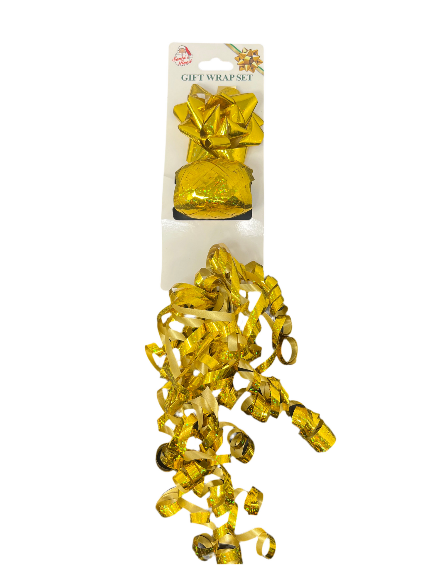 GIFT WRAP 3PCS HOLOG/FOIL SET 4ASTD