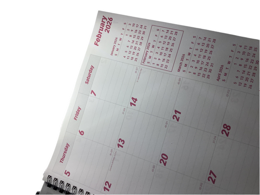 Monthly Planners 14 Months