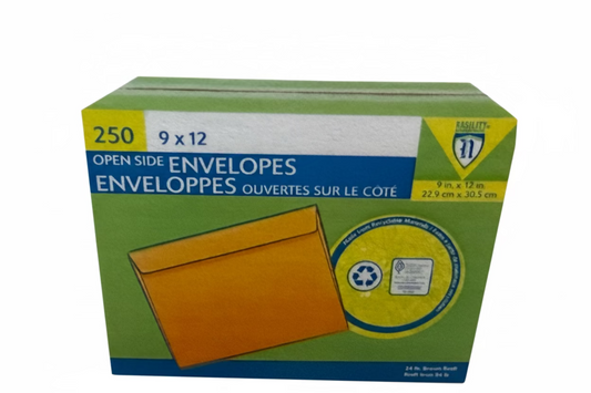 Sobre Manila Carta 9 X 12 | CJ 250