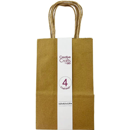 Craft Bag | Small | Natural | 4 pc | 5.24x3.27x8.5IN