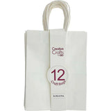 Craft Bag Medium | White | 8x4.75x10in | 12 pc