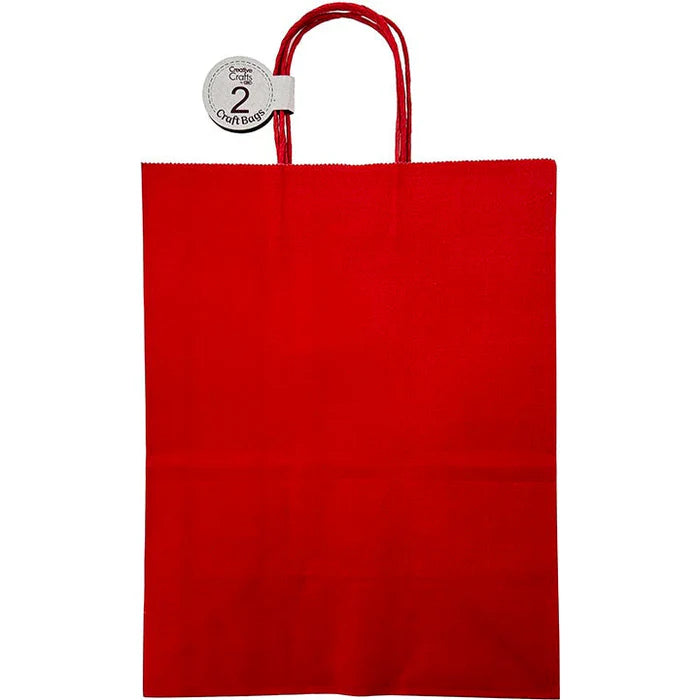 Craft Bag Large | Red | 10x5.5x13IN | 2pc